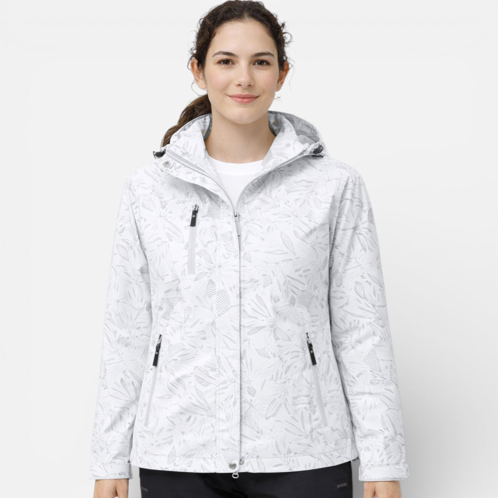 Ma boutique Blanc / M Veste Imperméable Randonnée Femme
