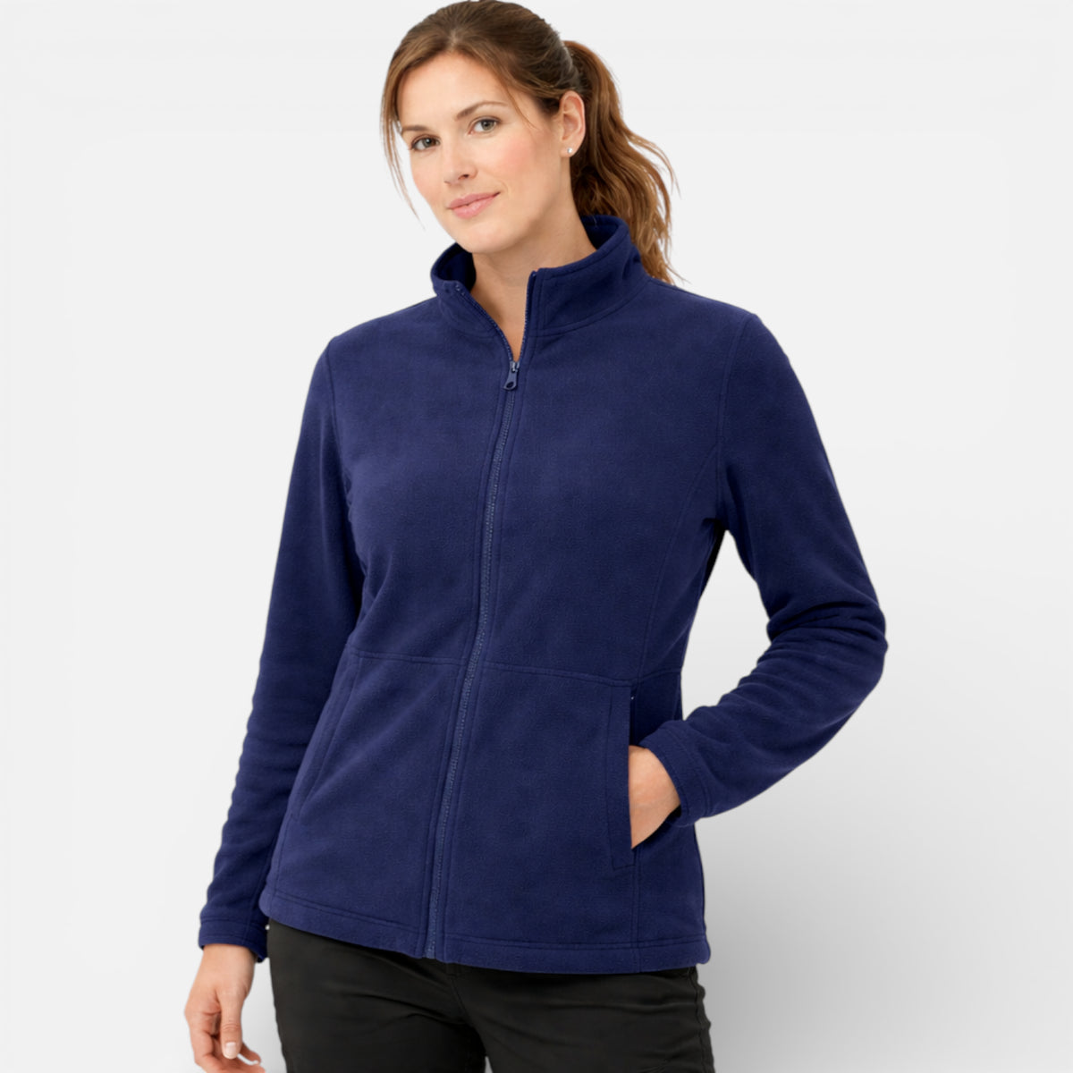 Ma boutique Bleu  foncé / S Veste Polaire Randonnée Femme