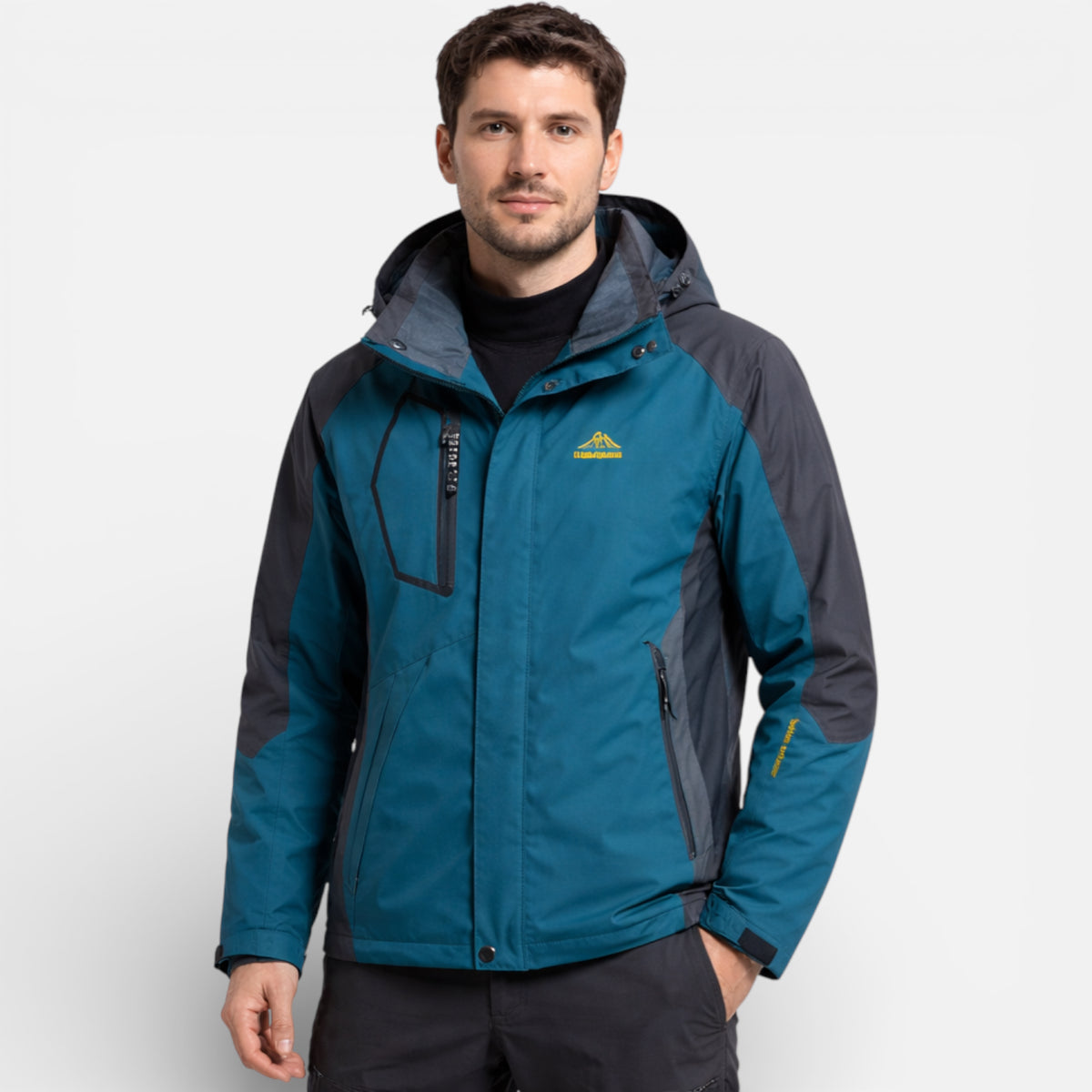 Ma boutique Bleu Jean / M Veste Randonnée Imperméable Respirante Homme