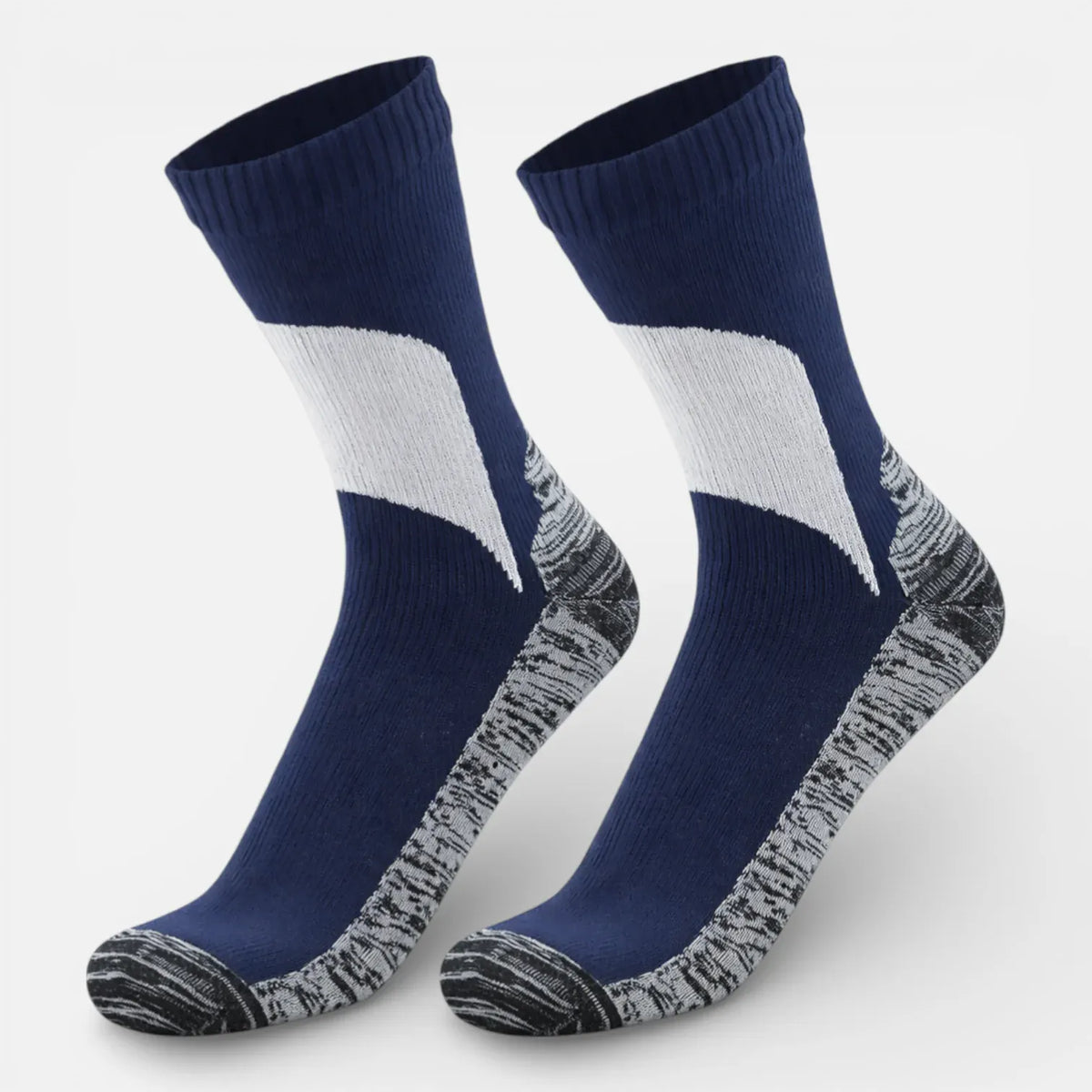 Ma boutique Bleu marine foncé Blanc / S Chaussettes Étanches Randonnée