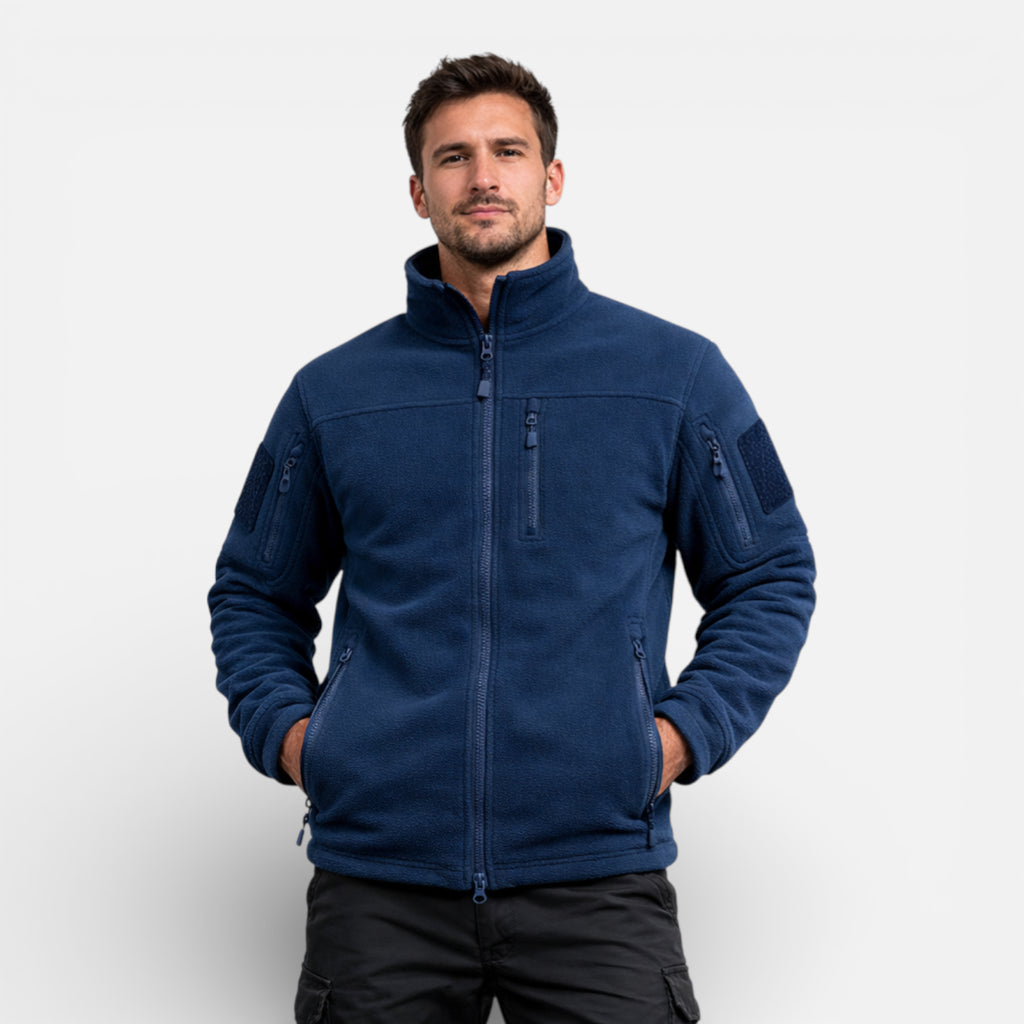 Ma boutique bleu marine foncé / S Veste Militaire Polaire