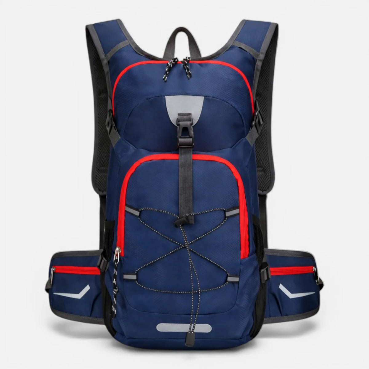 Ma boutique Bleu nuit Sac à Dos Randonnée Avec Trou Pour Poche À Eau