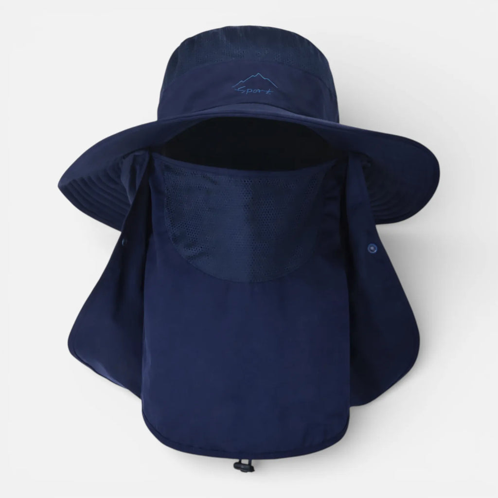 Ma boutique Bleu nuit / Taille unique Chapeau Randonnée Anti UV