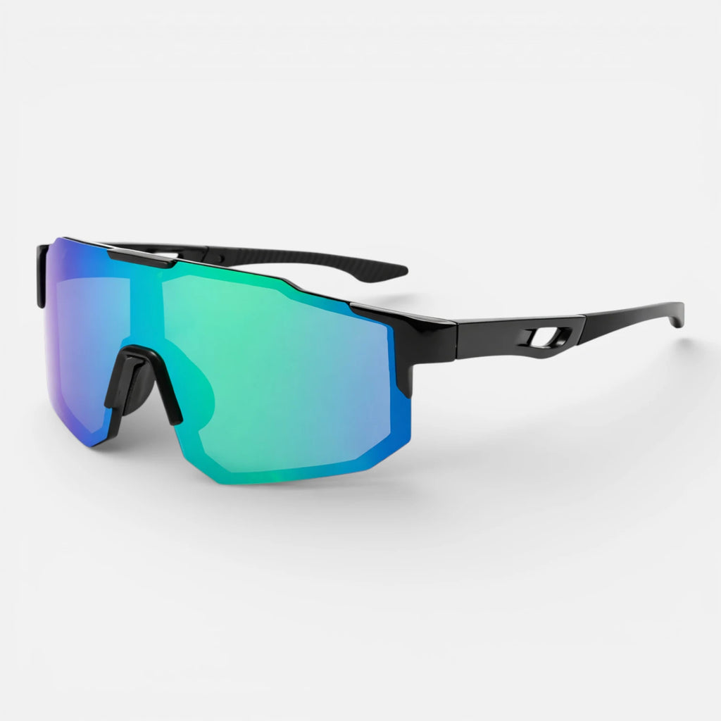 Ma boutique bleu-vert Lunettes de sport polarisées résistantes et confortables