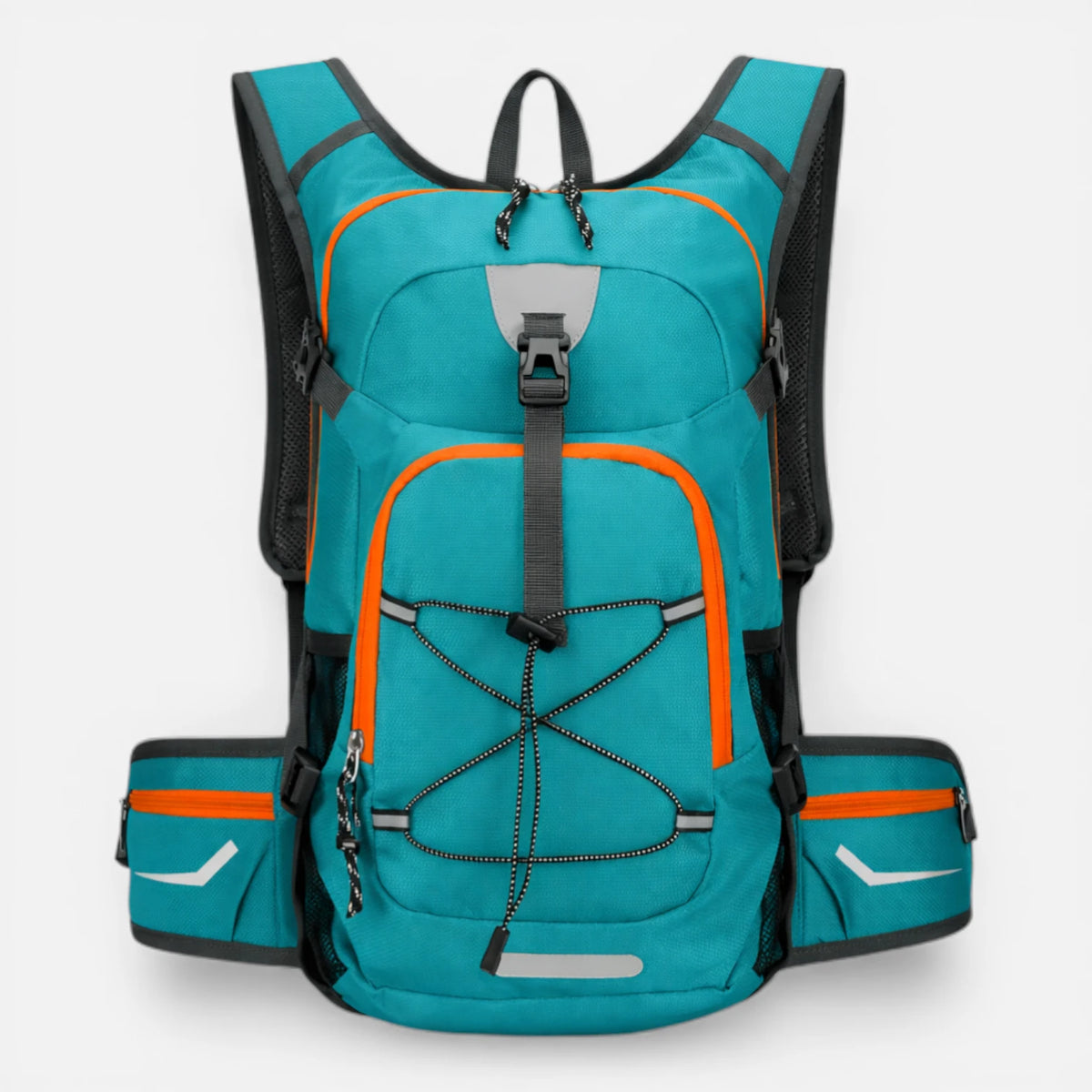 Ma boutique bleu-vert Sac à Dos Randonnée Avec Trou Pour Poche À Eau