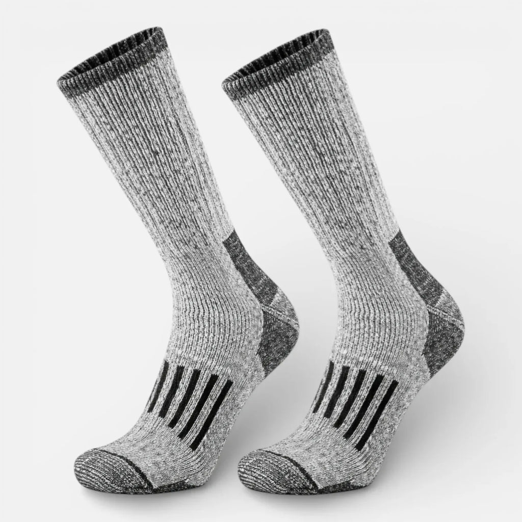 Ma boutique Gris anthracite / M(36-40) Chaussettes de Randonnée En Laine