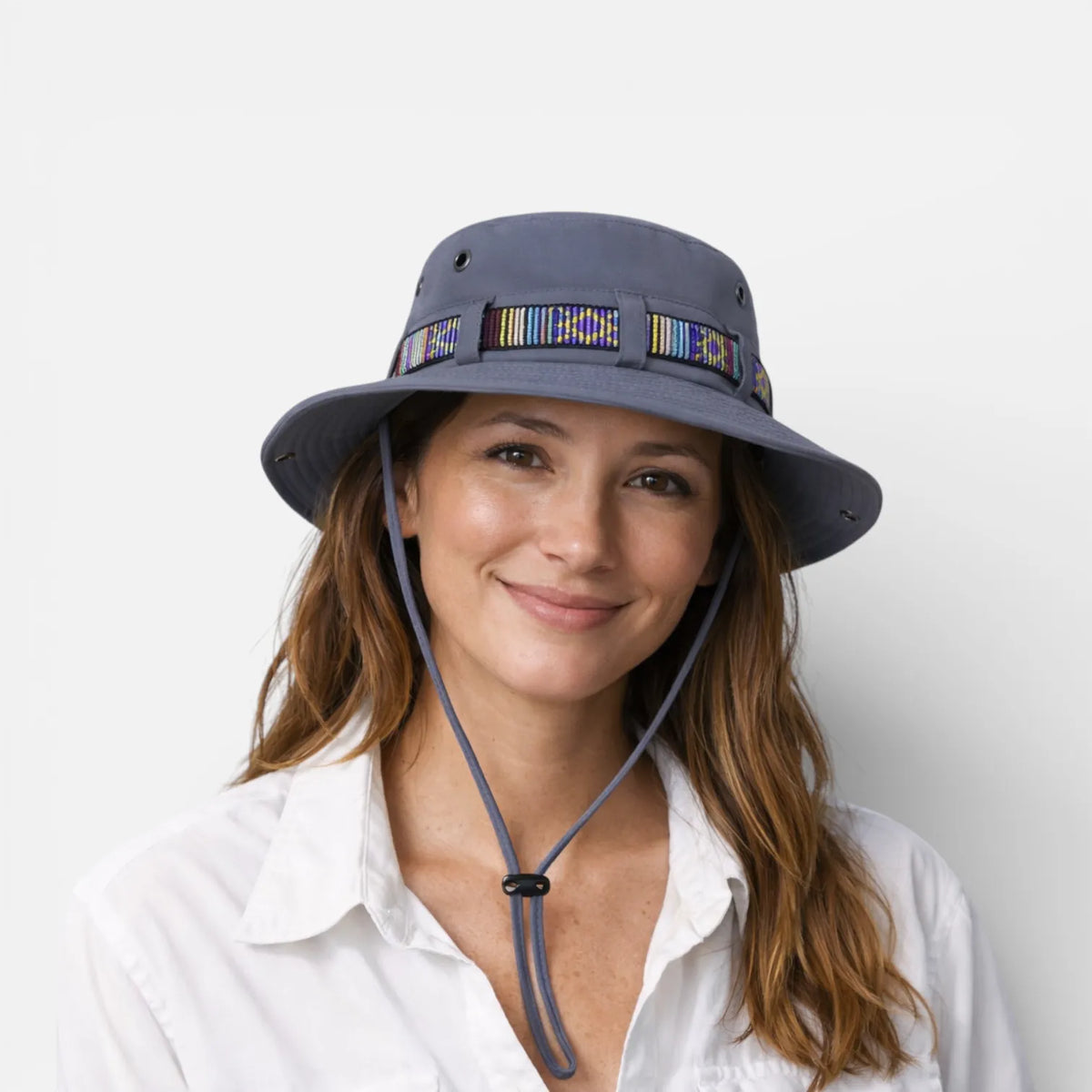 Ma boutique Gris clair Chapeau De Randonnée Femme Léger Et Couvrant