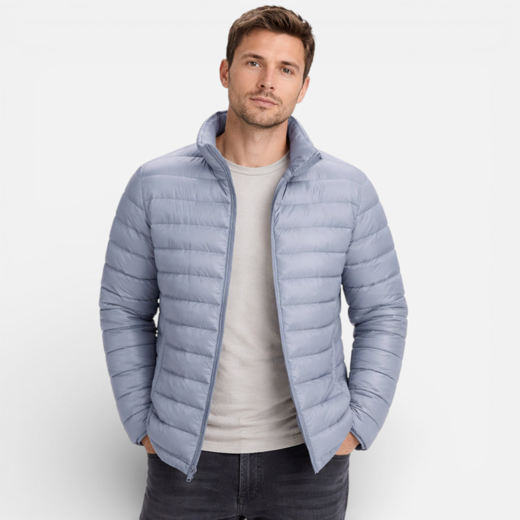 Ma boutique Gris clair / M Doudoune Légère Homme Randonnée