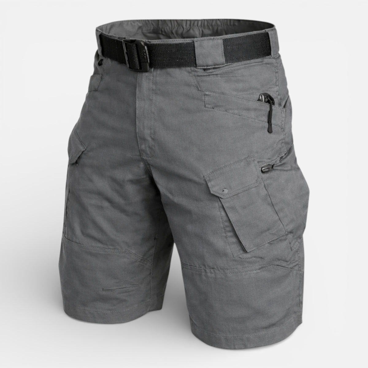 Ma boutique Gris / S Short tactique Indestructible et Imperméable de survie Homme  Randonnée