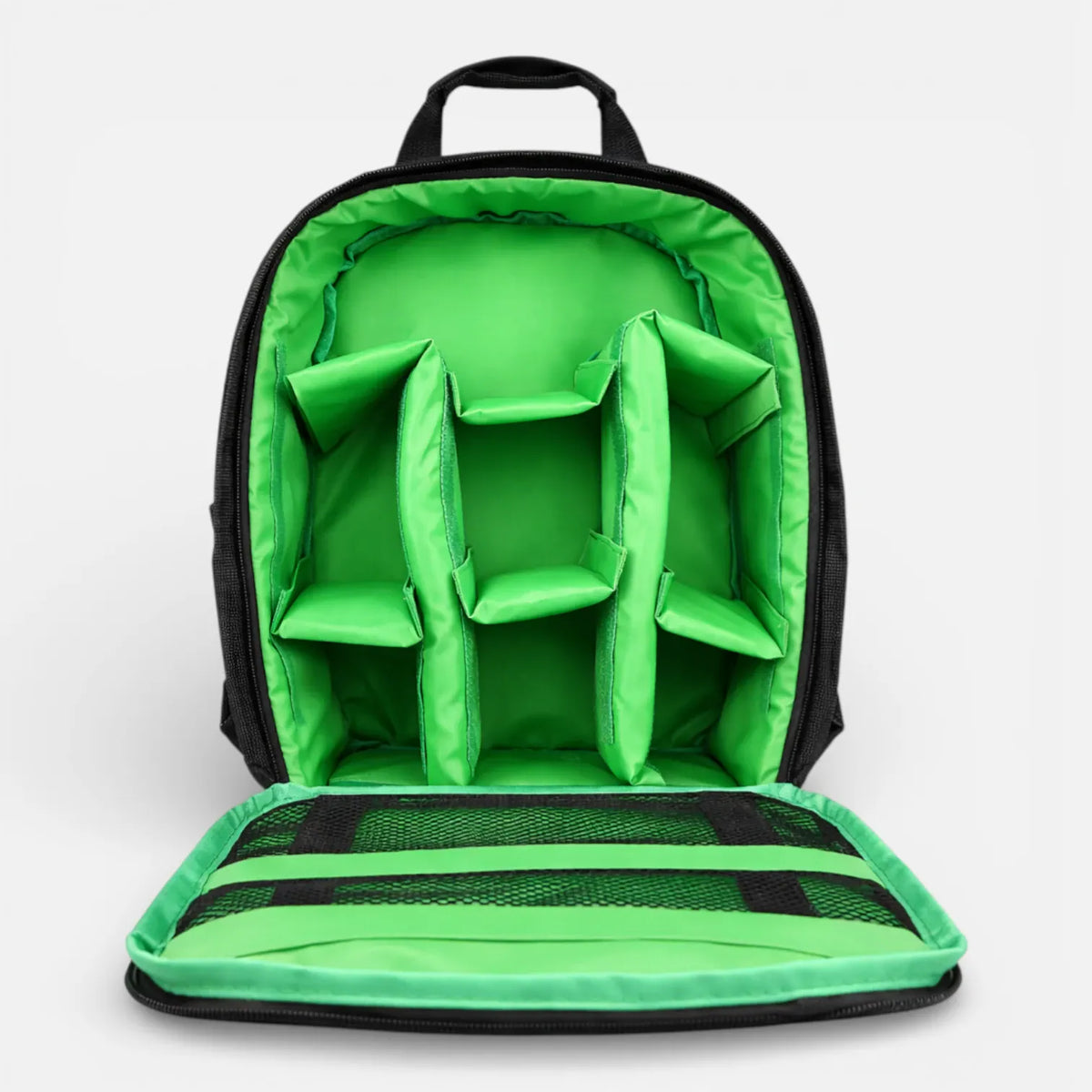Ma boutique Gris vert fix Sac à Dos Appareil Photo
