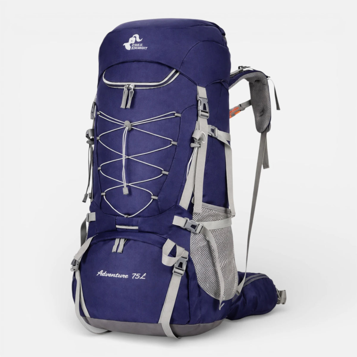 Ma boutique Gris Violet Sac à Dos Imperméable Randonnée 75L