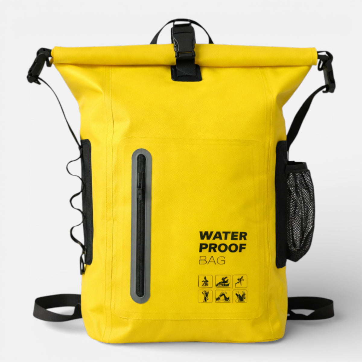 Ma boutique Jaune orangé Sac à Dos Ultra Étanche