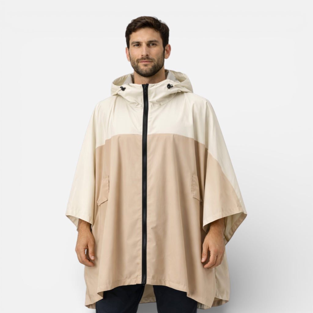 Ma boutique Kaki et Beige / 140 cm x 110 cm Poncho Imperméable de Randonnée