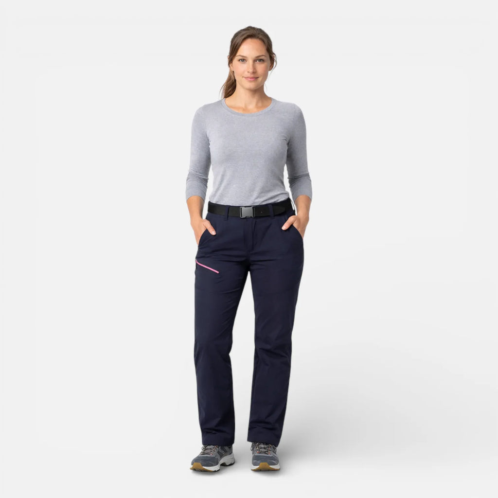 Ma boutique Marine / XS Pantalon Randonnée Doublé Polaire Femme