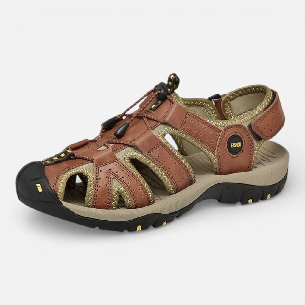 Ma boutique Marron / 38 Sandales Randonnée Cuir Homme