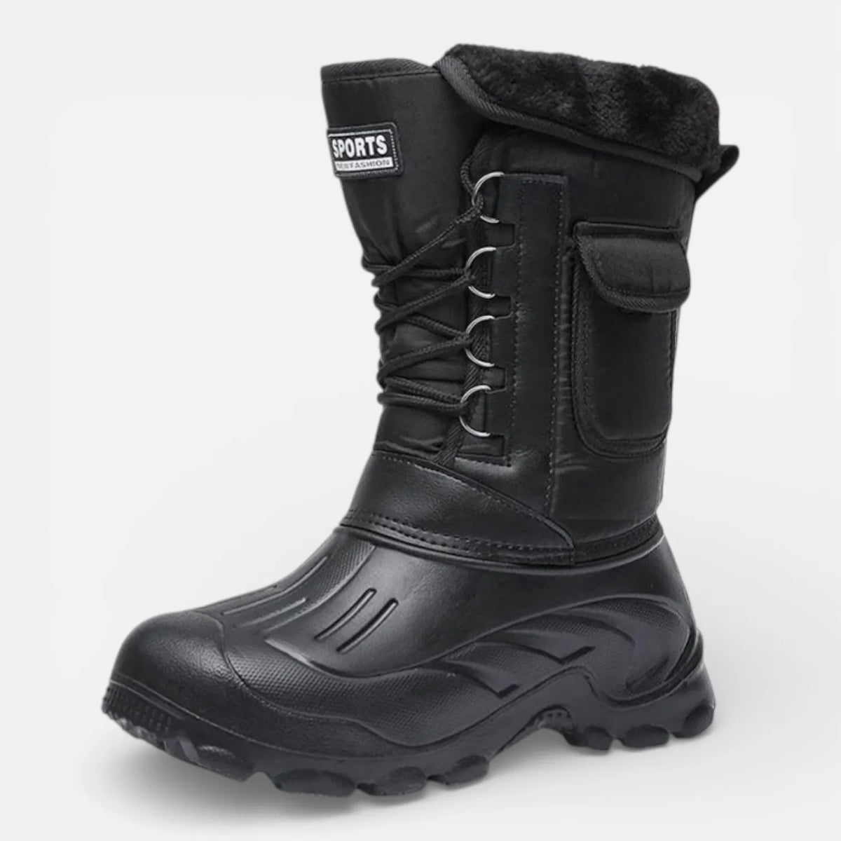 Ma boutique Noir / 40 Botte Randonnée Neige Homme