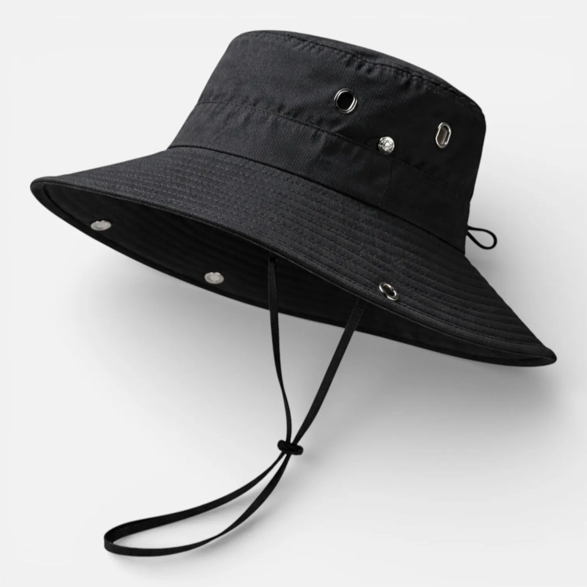 Ma boutique Noir Bob Chapeau Randonnée Homme