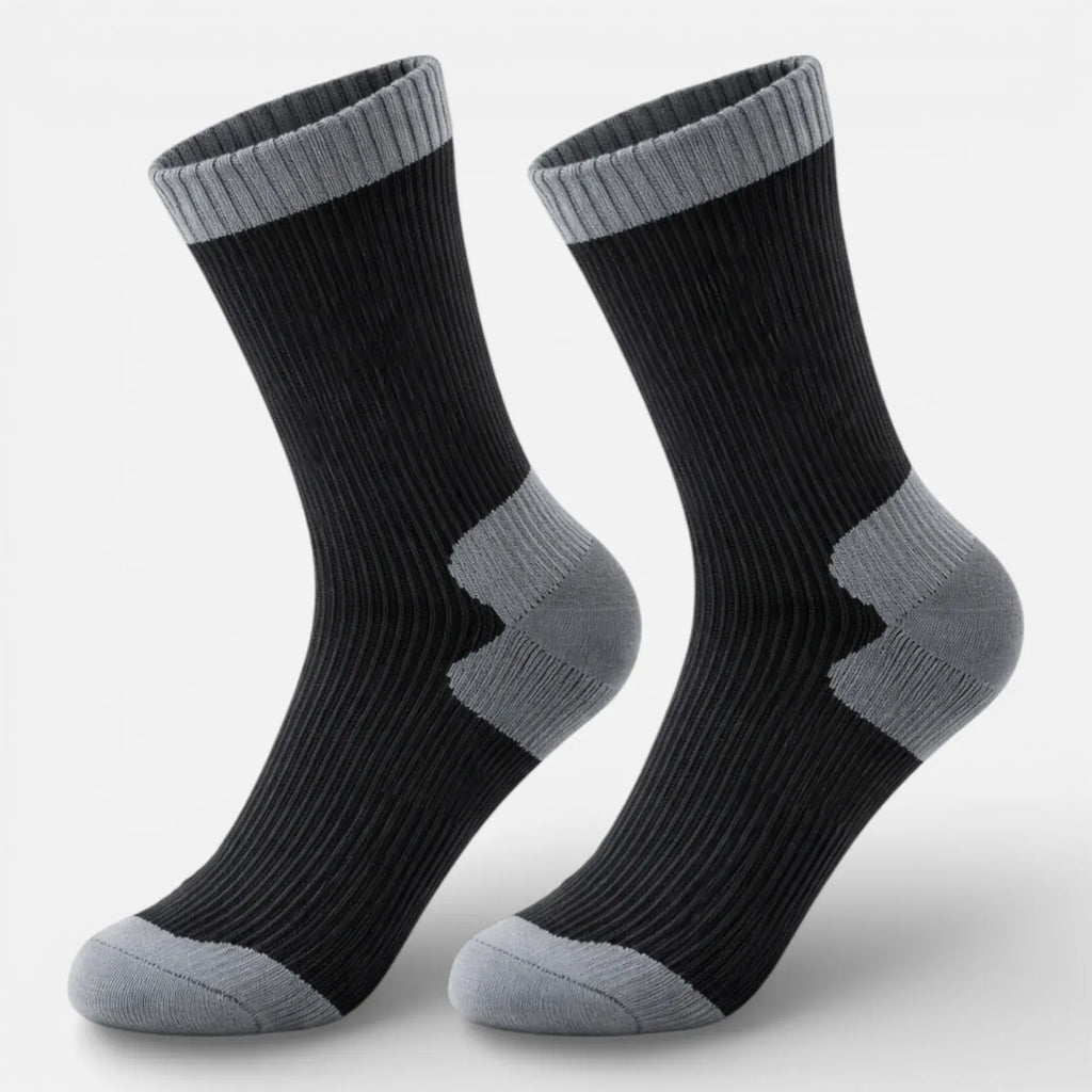 Ma boutique noir et gris clair / S Chaussettes Étanches Randonnée