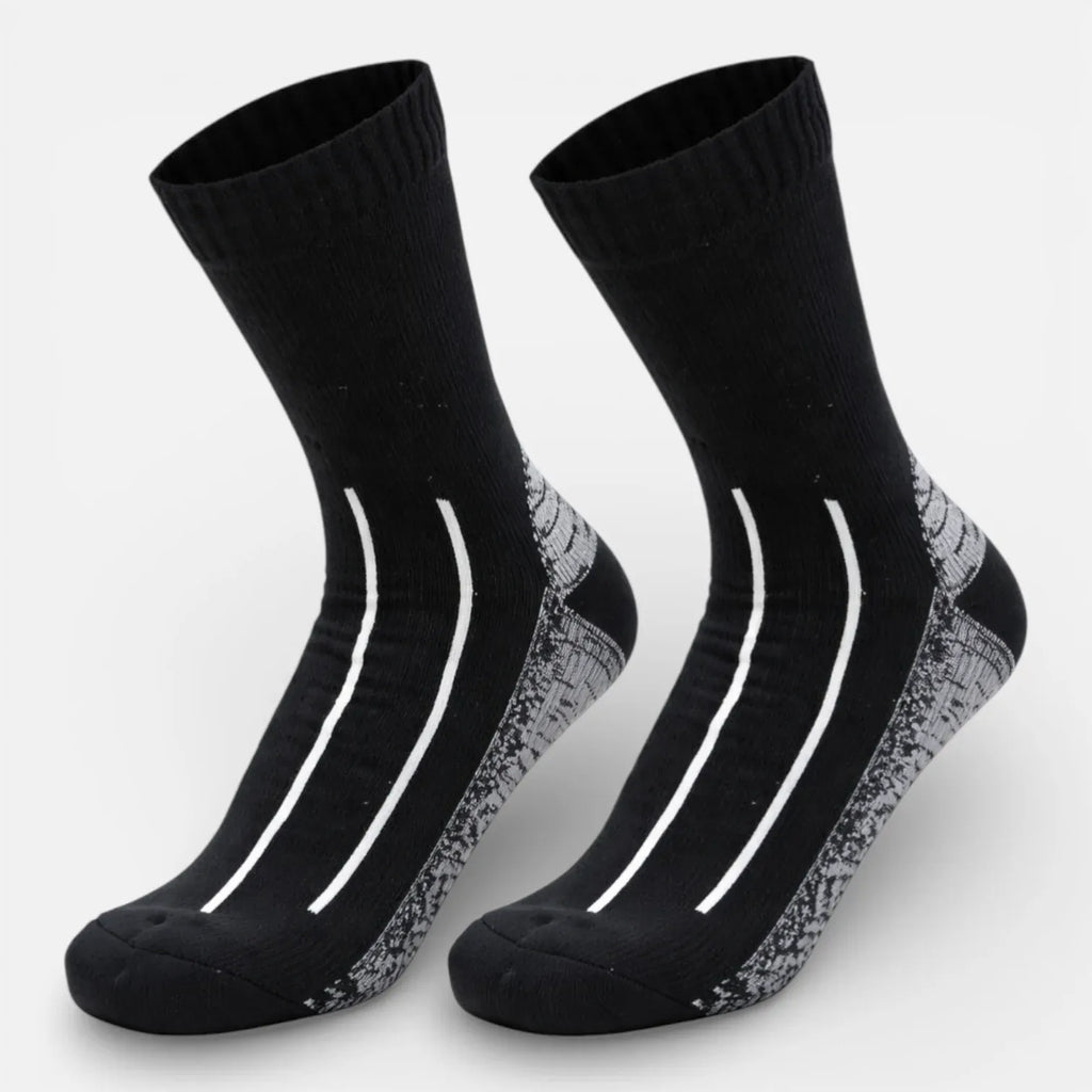 Ma boutique Noir et Gris / S Chaussettes Étanches Randonnée