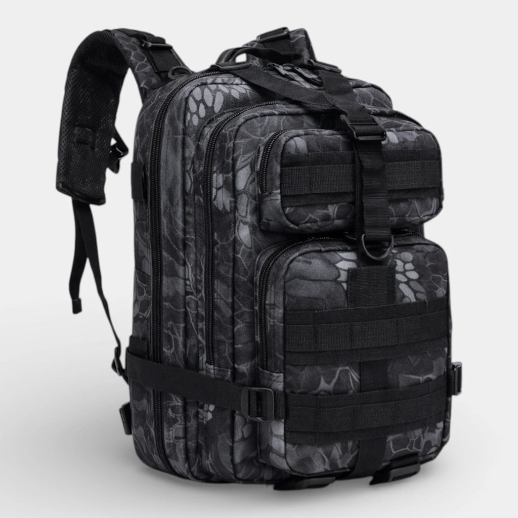 Ma boutique Noir et Gris Sac à Dos de Randonnée Militaire