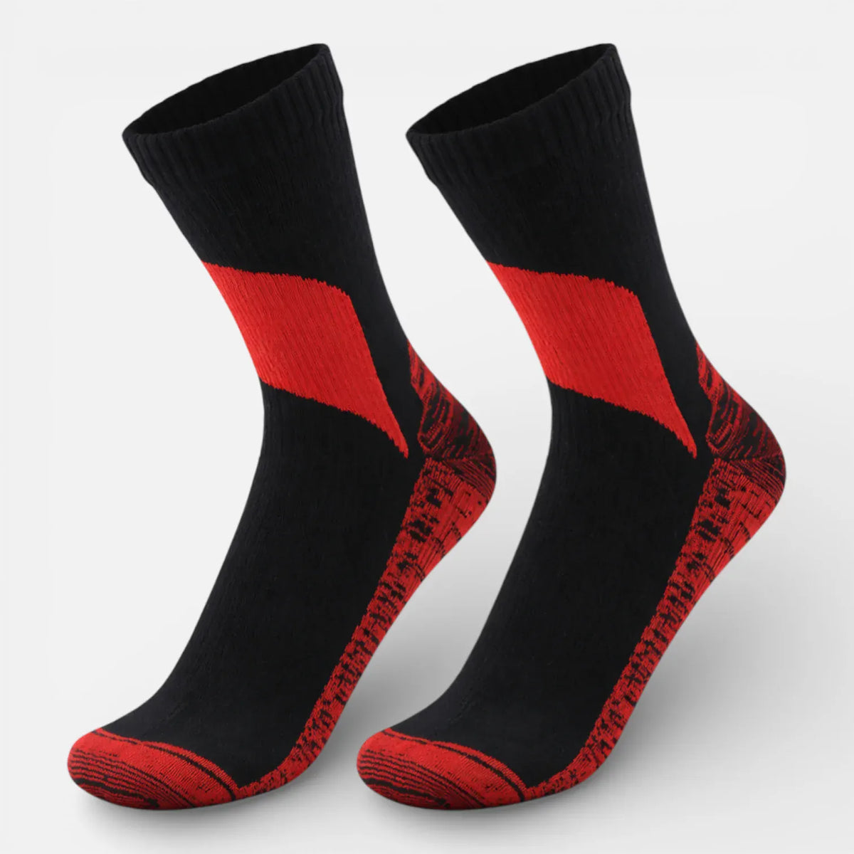 Ma boutique noir et rouge / S Chaussettes Étanches Randonnée