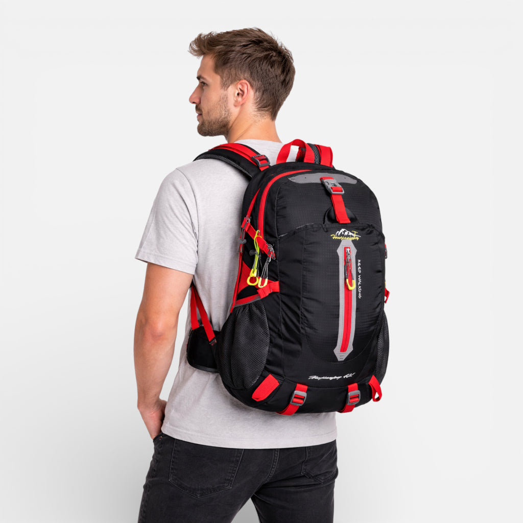 Ma boutique noir et rouge Sac à Dos Randonnée 40L