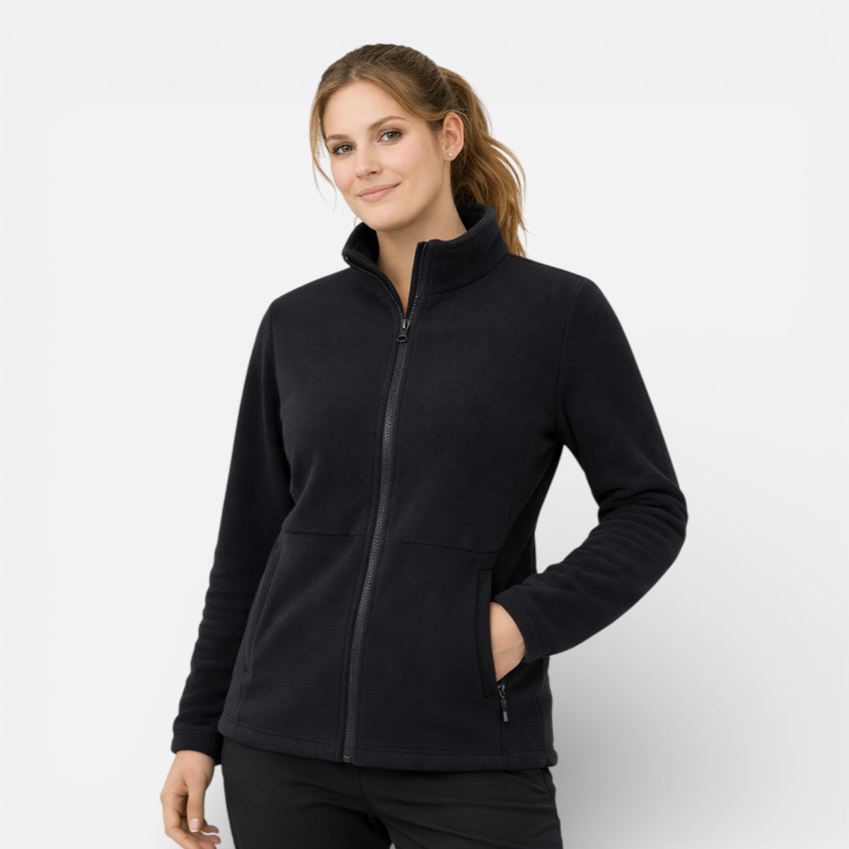 Ma boutique Noir profond / S Veste Polaire Randonnée Femme