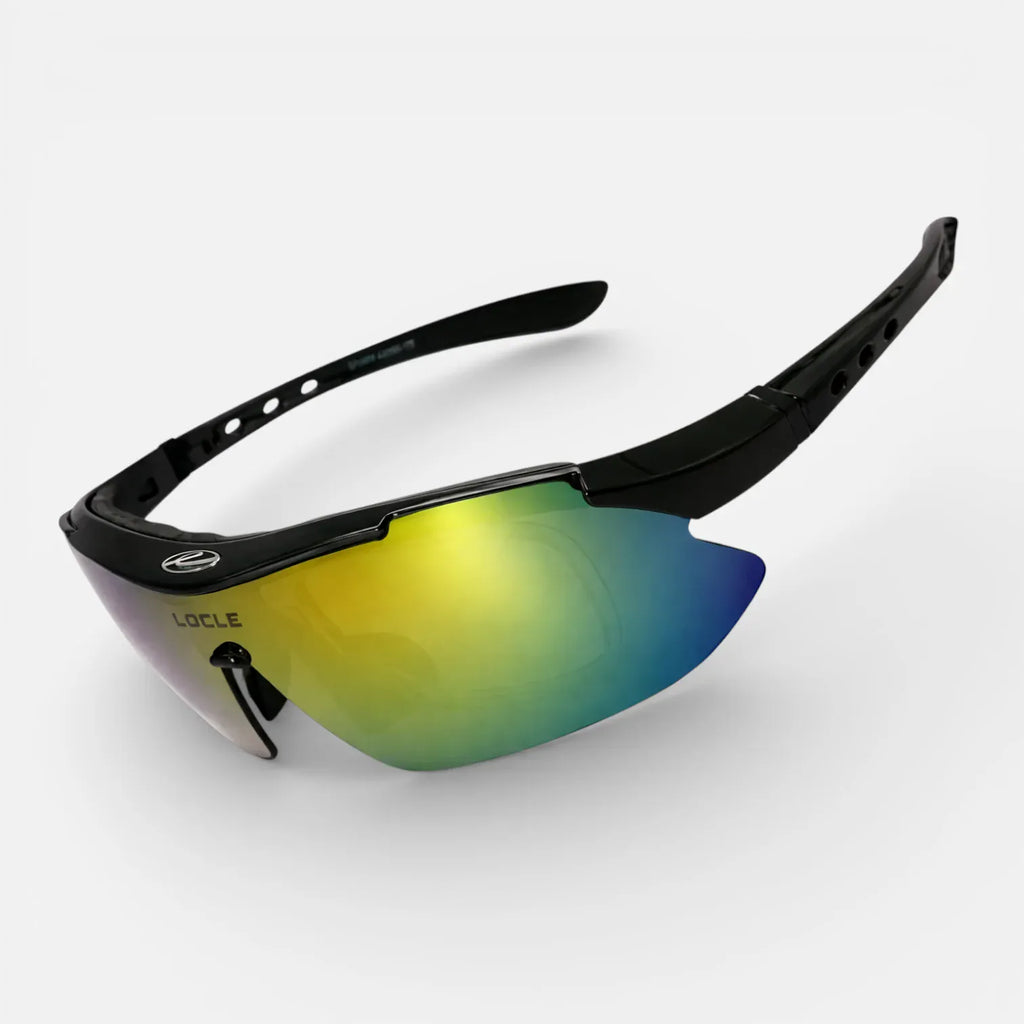Ma boutique Noir Rose Rouge Lunettes de Randonnée Montagne