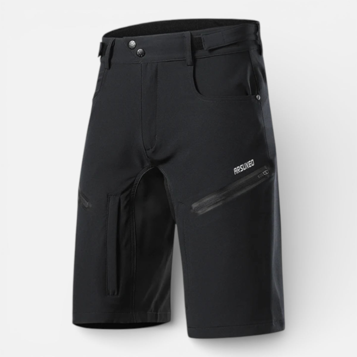 Ma boutique Noir / S Bermuda À Zip de Randonnée