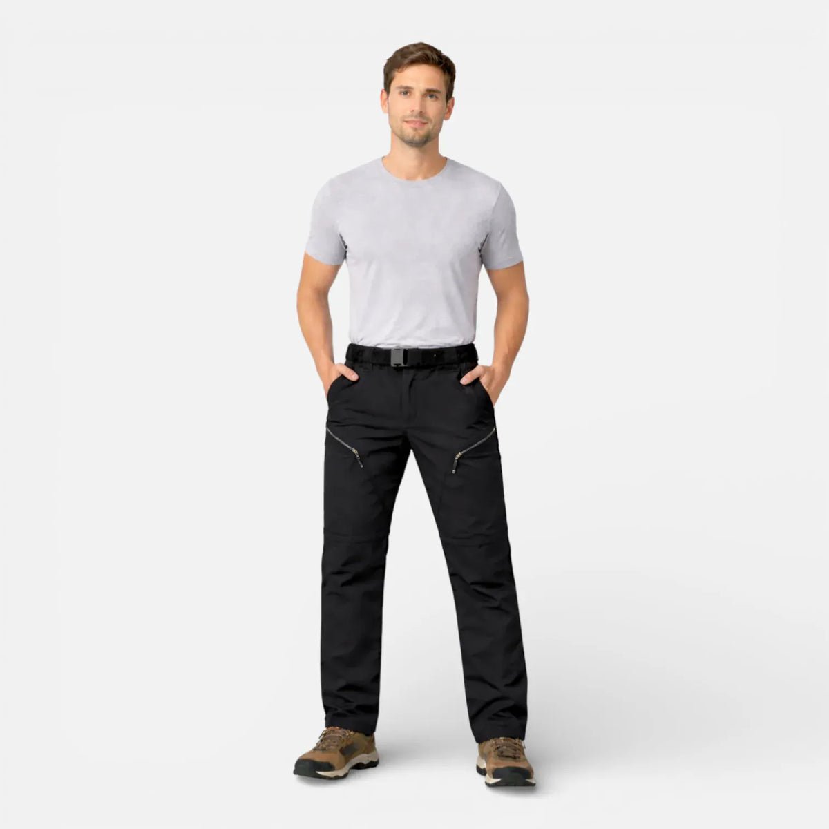 Ma boutique Noir / S Pantalon Modulable Randonnée