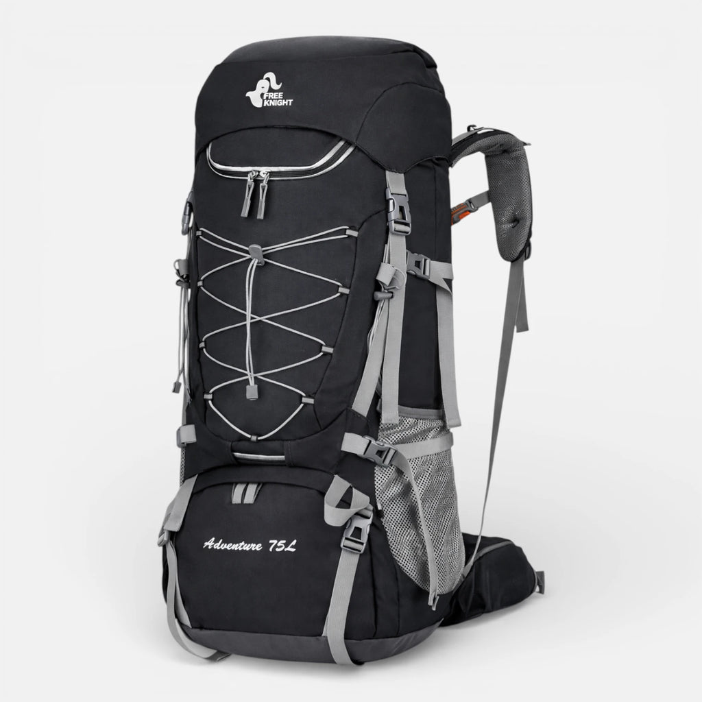 Ma boutique Noir Sac à Dos Imperméable Randonnée 75L