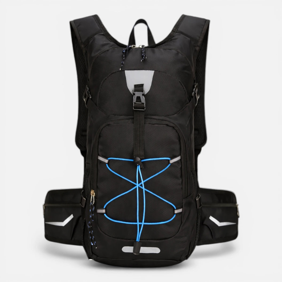 Ma boutique Noir Sac à Dos Randonnée Avec Trou Pour Poche À Eau