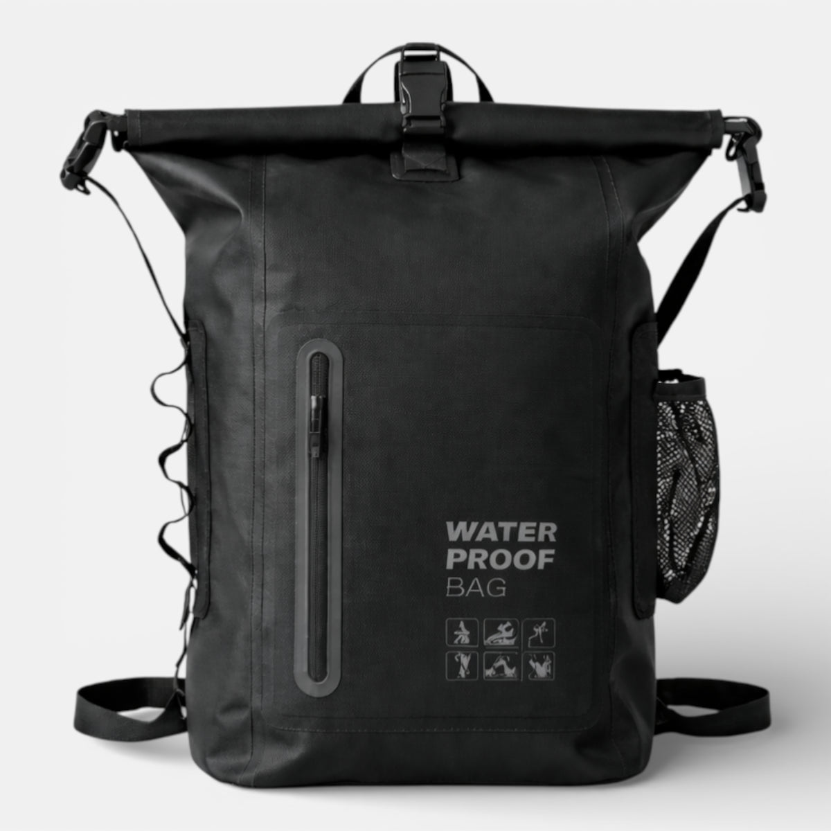 Ma boutique Noir Sac à Dos Ultra Étanche