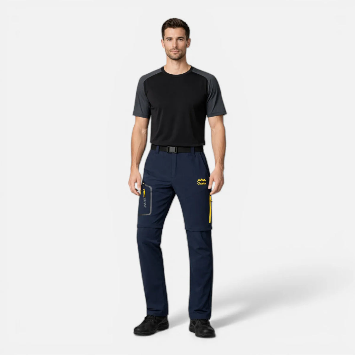 Ma boutique Pantalon de randonnée convertible et imperméable homme