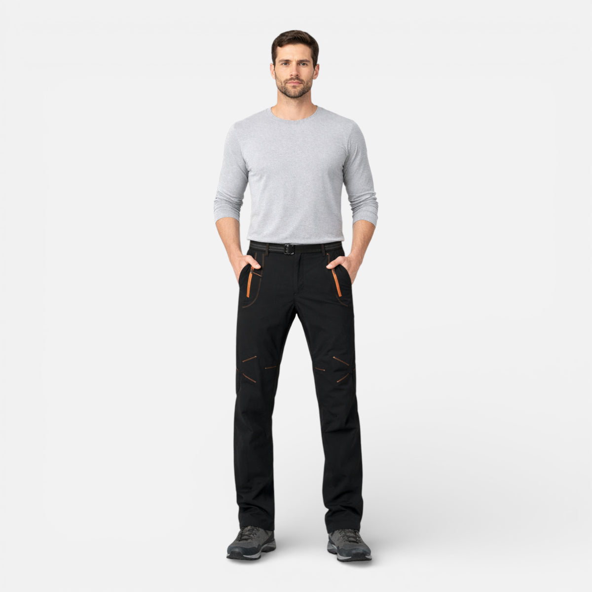 Ma boutique Python noir / S Pantalon Randonnée Déperlant Homme