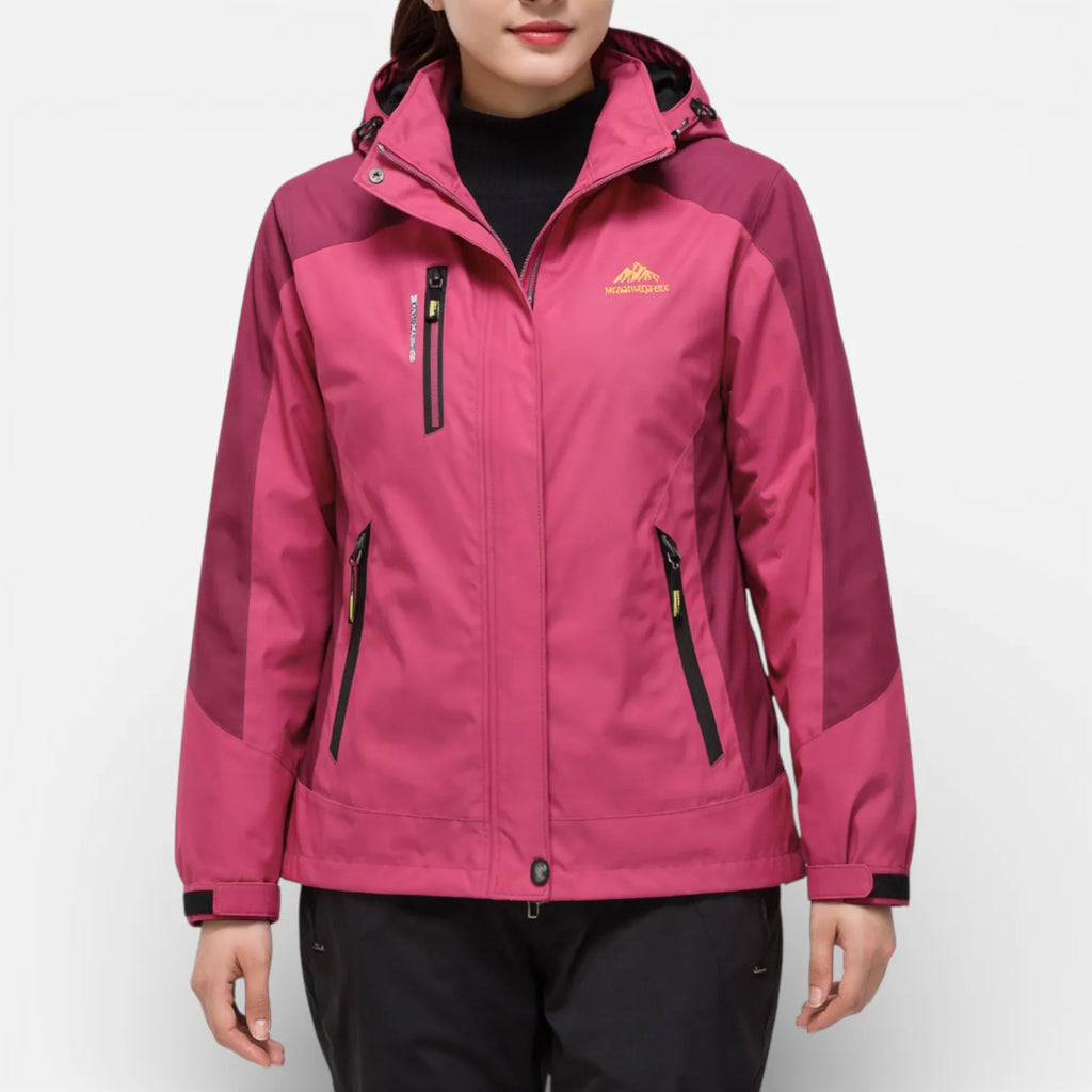 Ma boutique Rose clair / XS Veste Randonnée Femme Imperméable Et Respirante