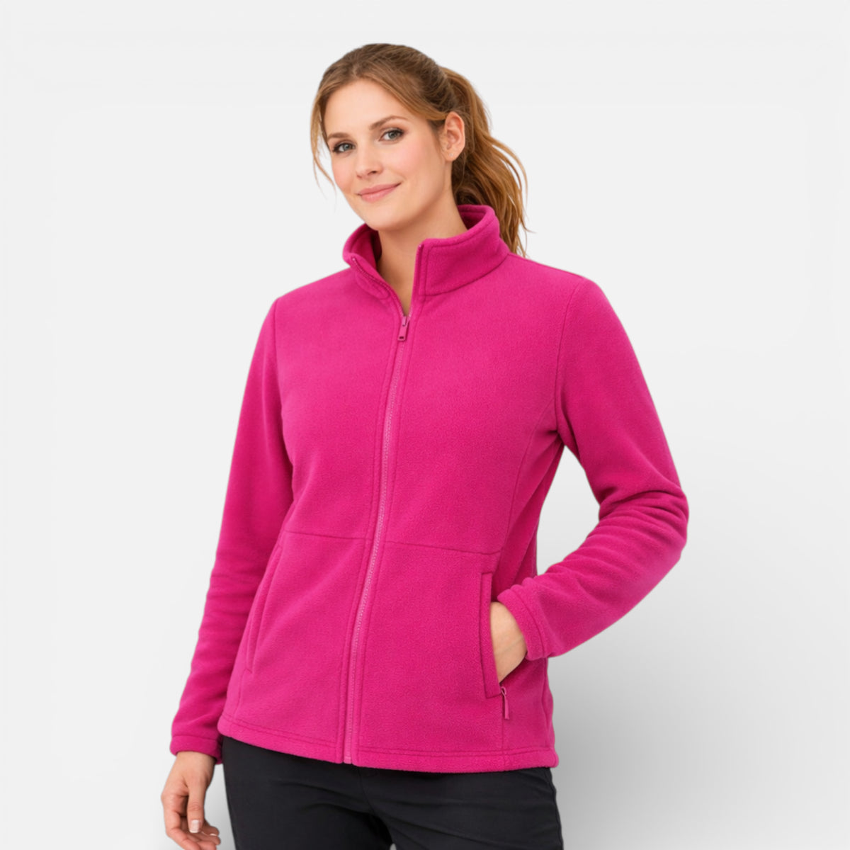 Ma boutique Rose Fluo / S Veste Polaire Randonnée Femme