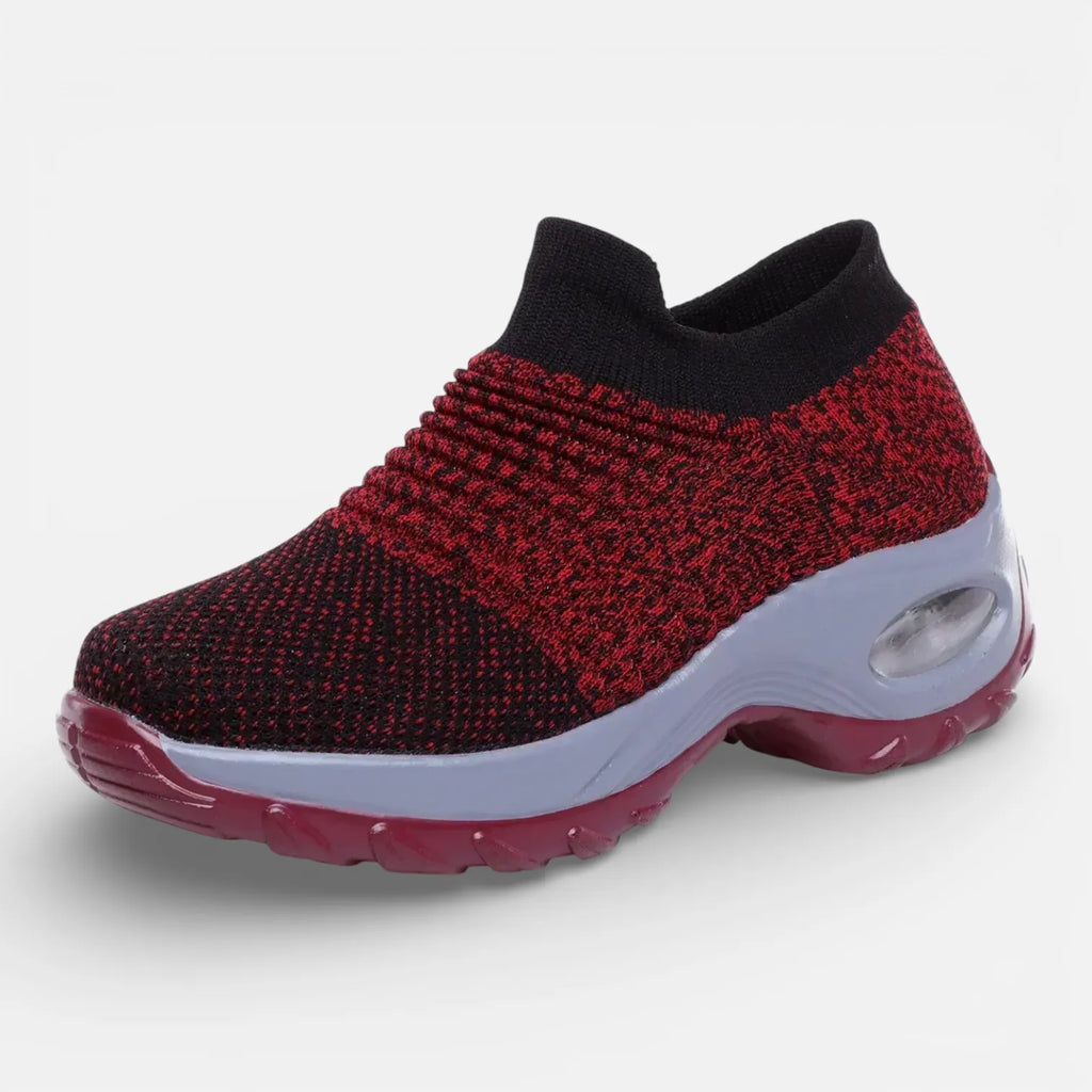 Ma boutique Rouge / 35 Basket de Marche Femme Sans Lacet