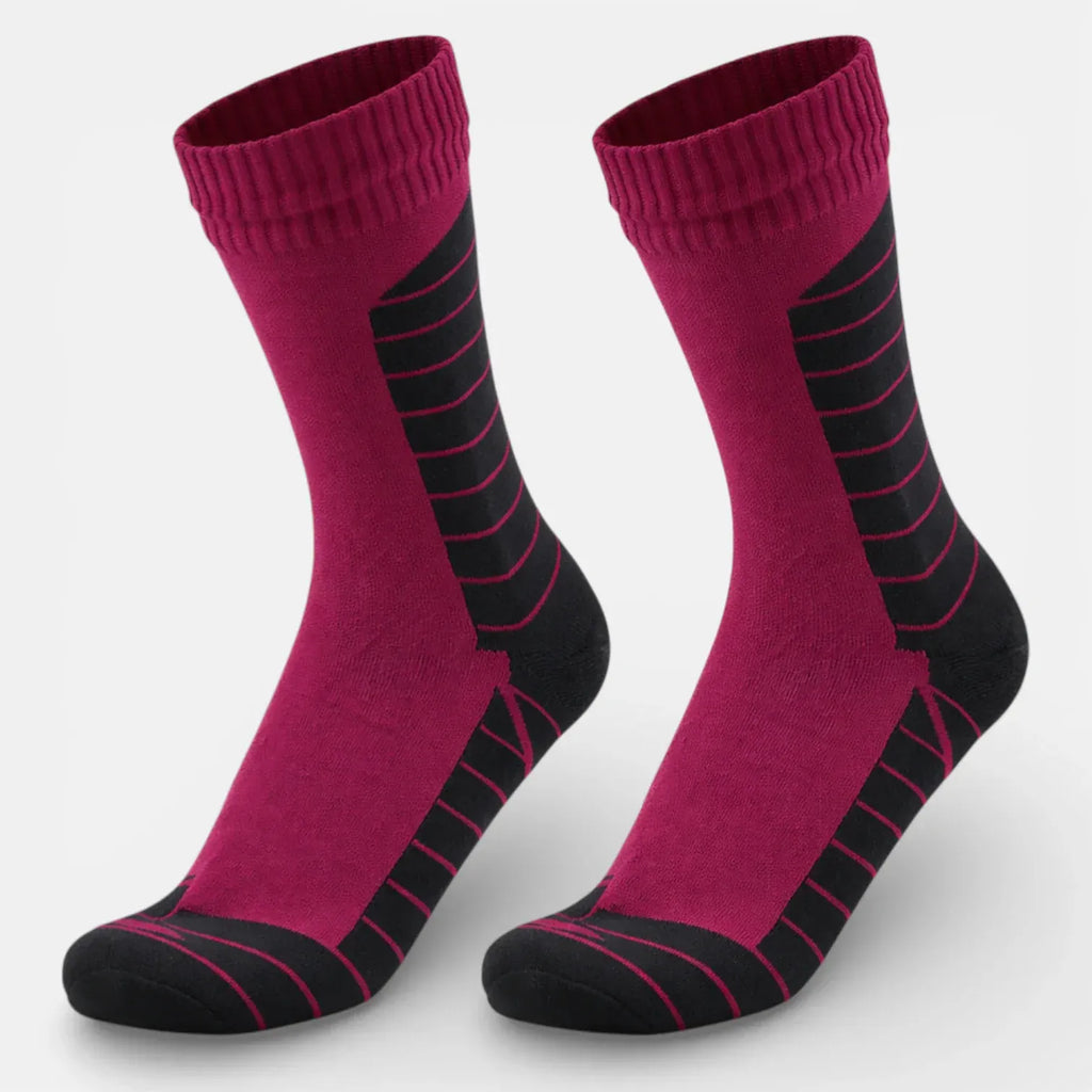 Ma boutique Rouge au vin / S(37-39) Chaussette Imperméable Randonnée