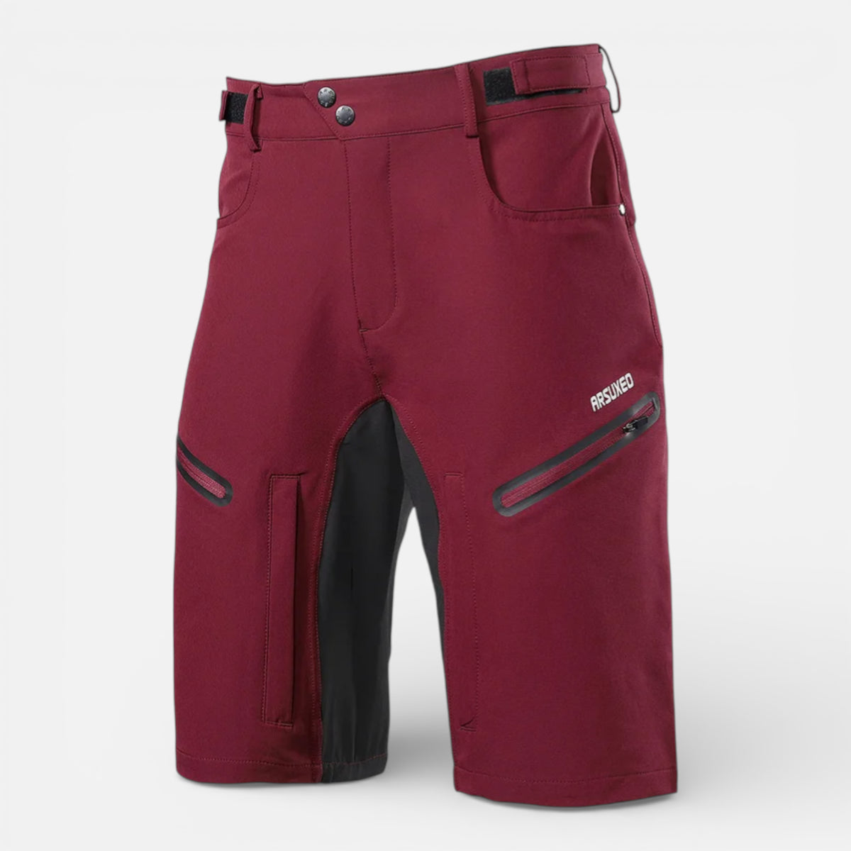 Ma boutique Rouge au vin / S Bermuda À Zip de Randonnée