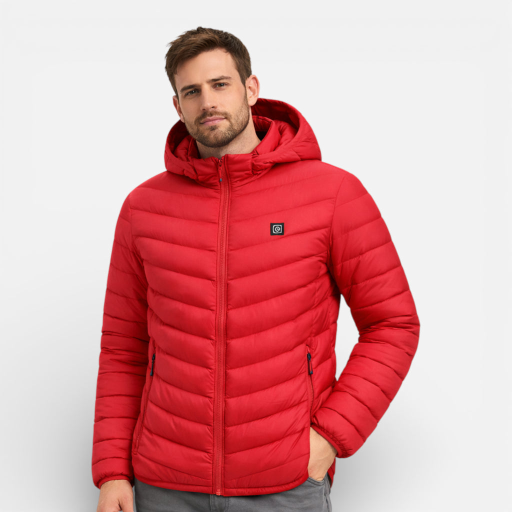 Ma boutique rouge carmin vif / M Doudoune Chauffante Hommes & Femmes