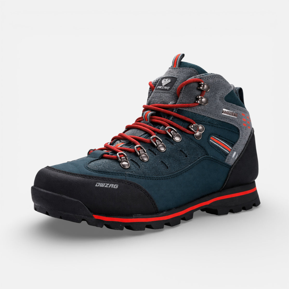 Ma boutique Rouge vif / 41 Chaussures Trekking Randonnée Homme - Imperméable DWZ-ALPINE