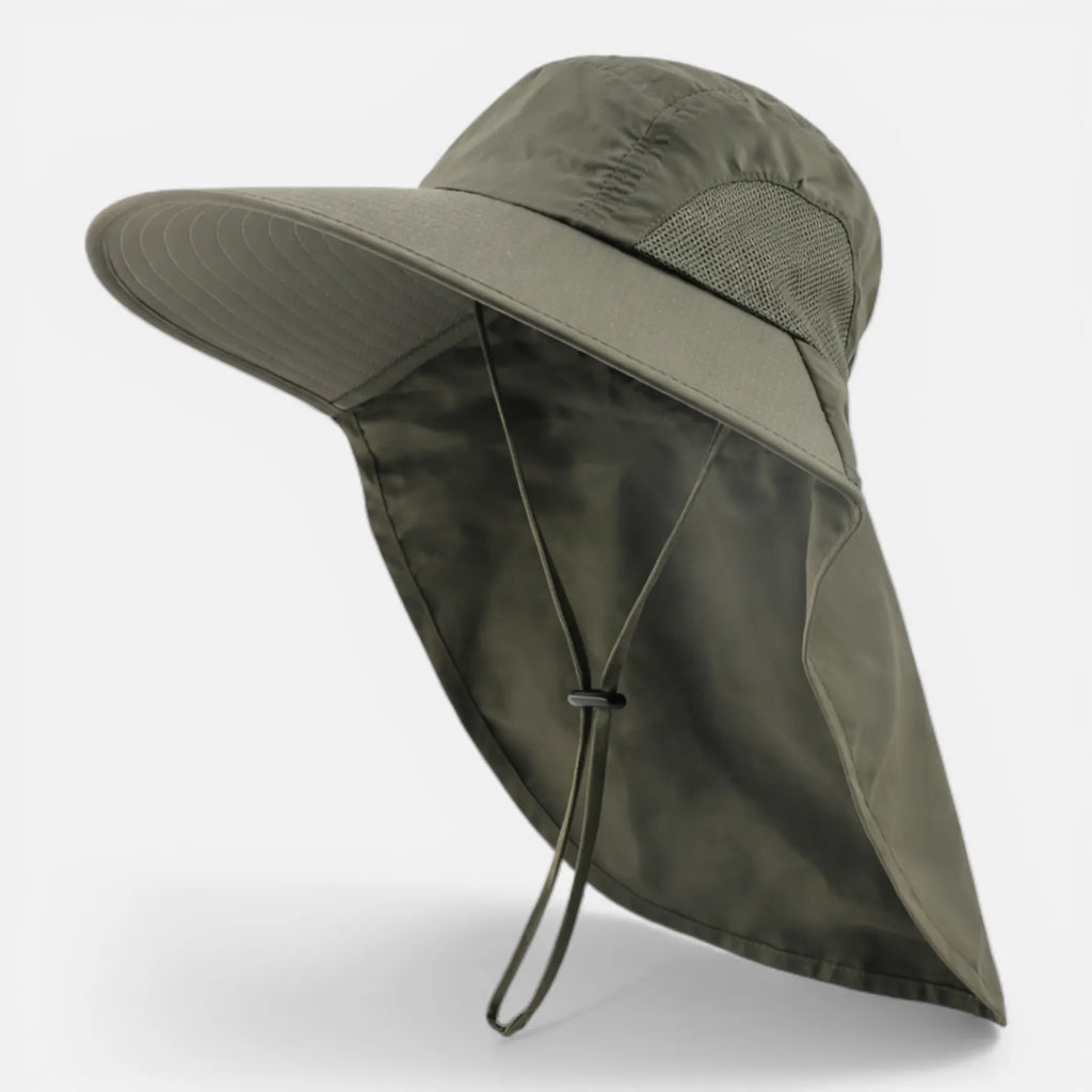 Ma boutique Vert armée / 58- 60 cm Chapeau Pare Soleil Homme