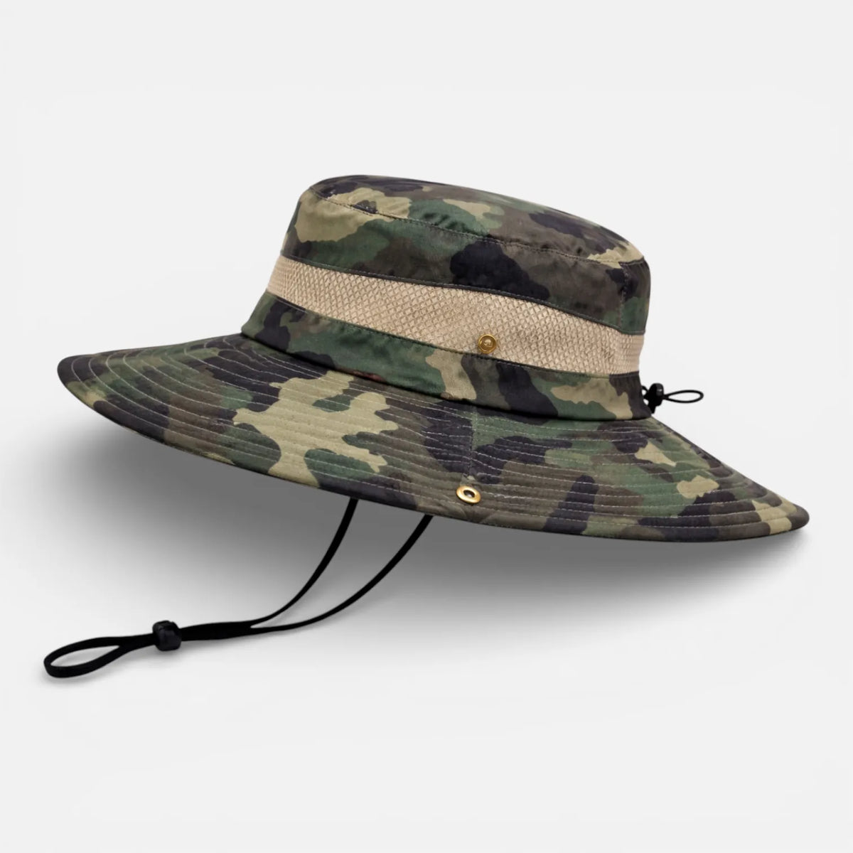 Ma boutique Vert armée / 58- 60 cm Chapeau Randonnée Camouflage