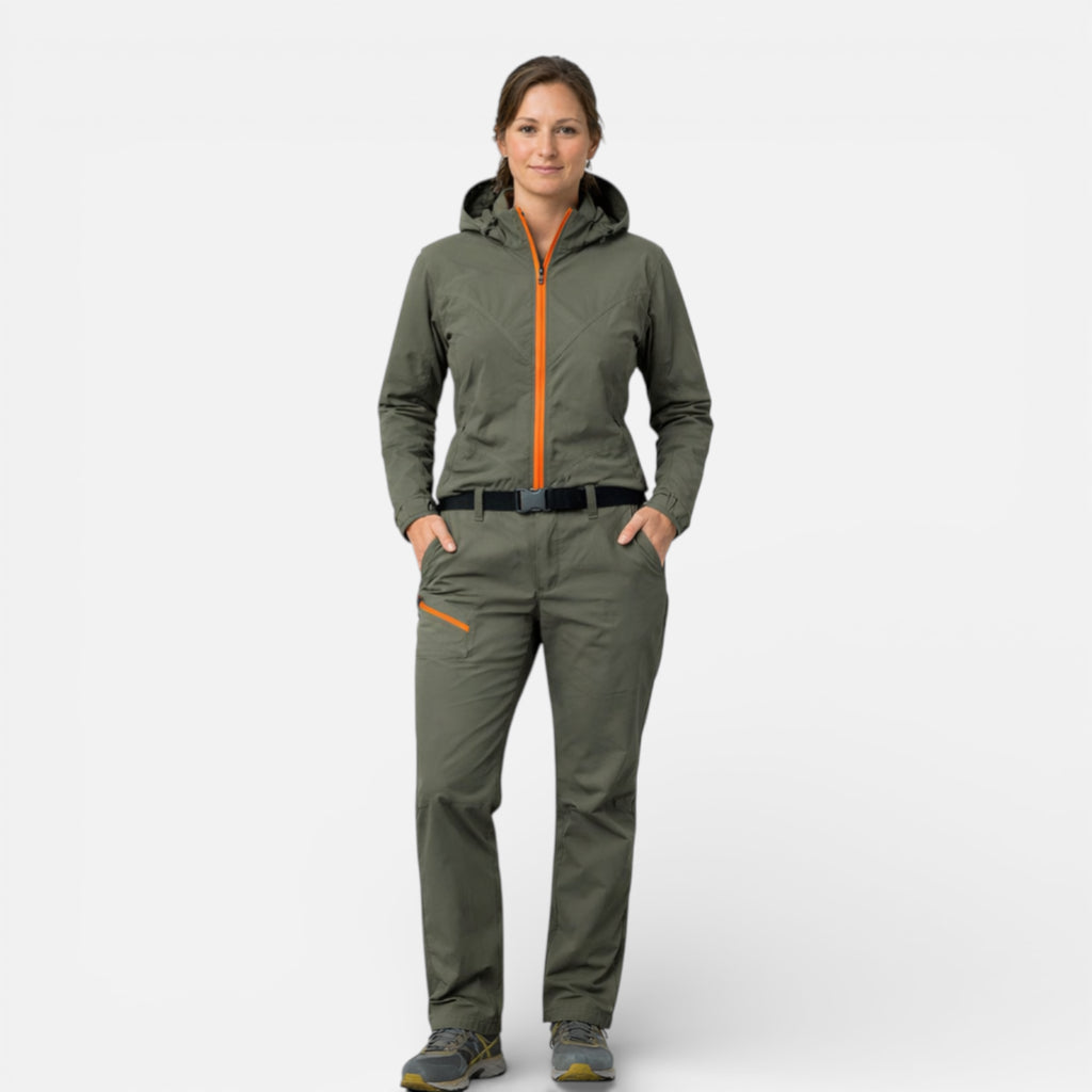 Ma boutique Vert armée / S Ensemble de Trekking Femme