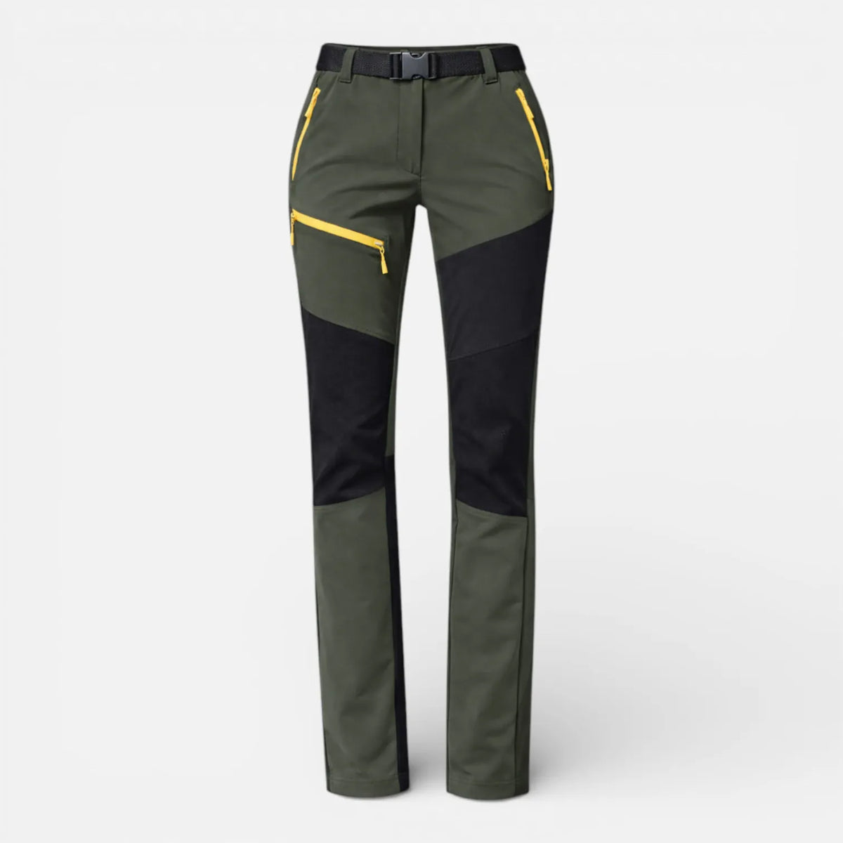 Ma boutique Vert armée / S Pantalon Randonnée Chaud Polaire Femme