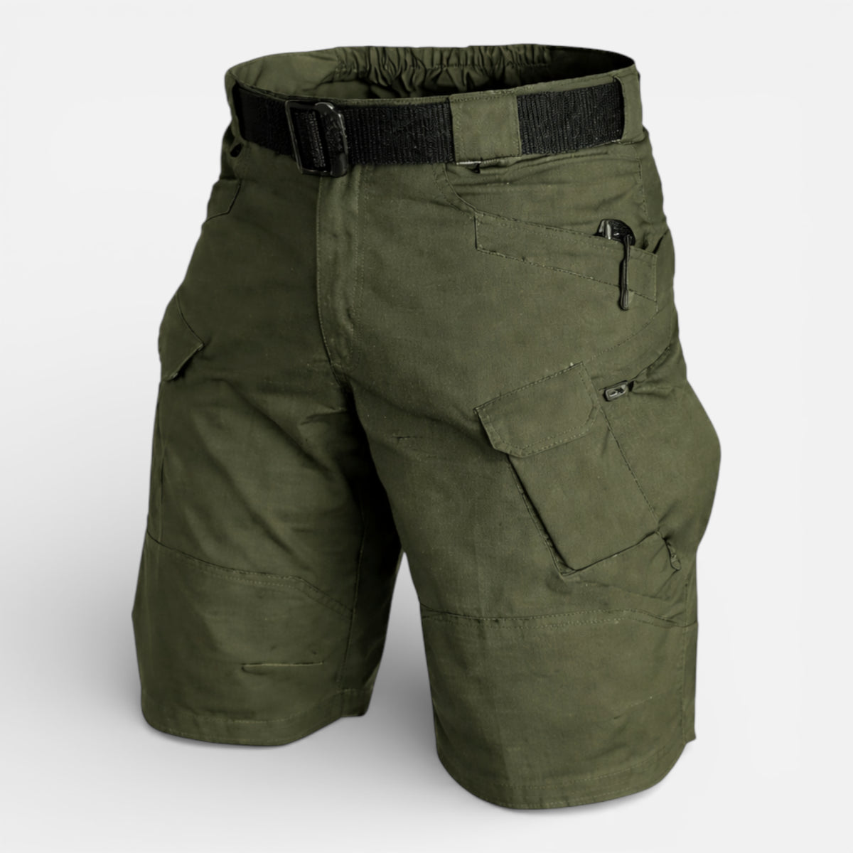 Ma boutique Vert armée / S Short tactique Indestructible et Imperméable de survie Homme  Randonnée