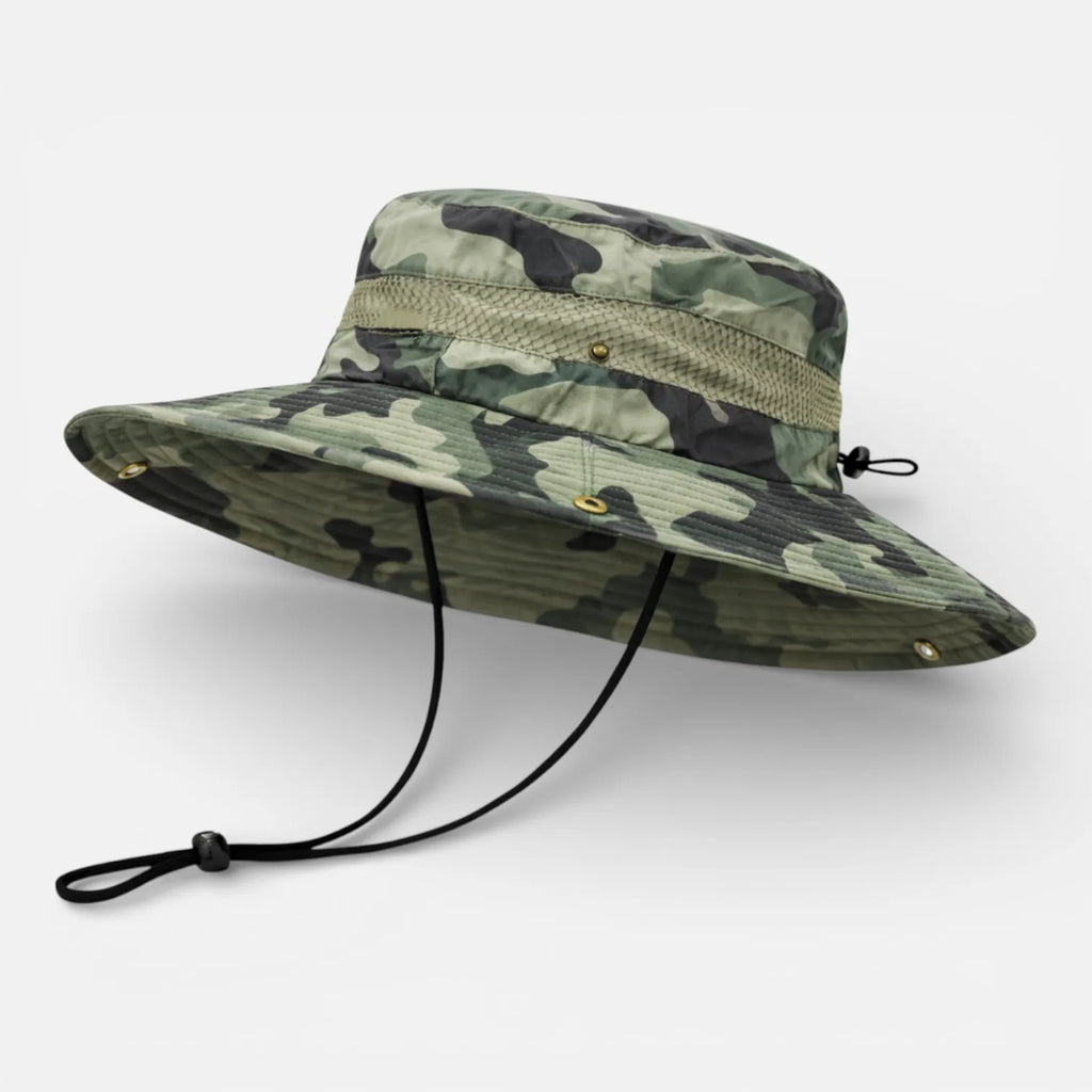 Ma boutique Vert militaire / 58- 60 cm Chapeau Randonnée Camouflage