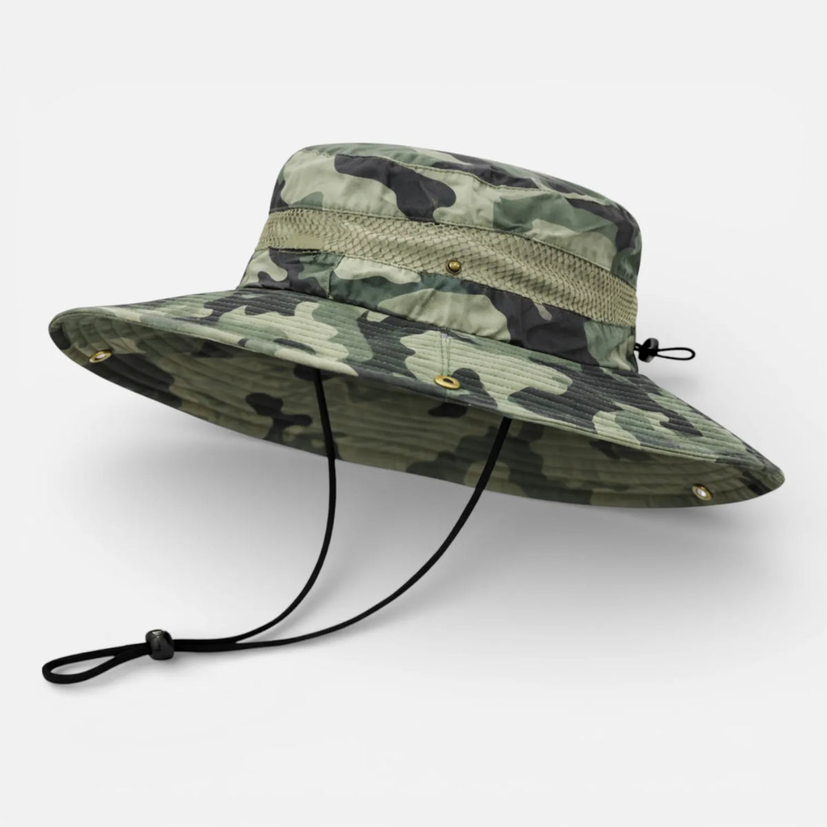 Ma boutique Vert militaire / 58- 60 cm Chapeau Randonnée Camouflage
