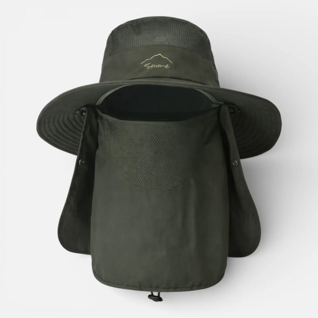 Ma boutique Vert militaire / Taille unique Chapeau Randonnée Anti UV